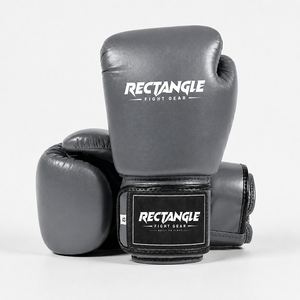 Guantes de Boxeo Rectangulares Personalizados, de Cuero Vacuno, con Cierre de Gancho y Bucle, de Alta Calidad, Ideales para Entrenamiento de Combate, con Logotipo Personalizado - Product Image 1