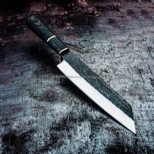 Cuchillo de uso general profesional de acero inoxidable hecho a mano con mango de palisandro MOQ bajo uso en cocina cuchillo de Chef al por mayor - Product Image 1