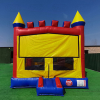 Bannières gonflables personnalisées pour module de château gonflable 13x13, panneaux à thème artistique pour maison de rebond