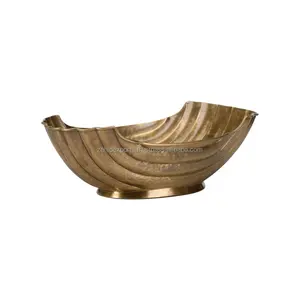 Zahid Exports - Tazón Decorativo de Metal Hecho a Mano, Elegante y Moderno para Decoración del Hogar, Textura Interior, Artículos para el Hogar, Seguro para Acampar - Product Image 3