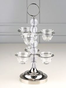 Bandeja artesanal para aperitivos, reutilizable, elegante, para decoración de bar en casa, moderna, rústica, para presentación de tequila. - Product Image 6
