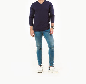 เสื้อยืดคอตตอนโอเวอร์ไซส์คุณภาพสูง พิมพ์ลายการ์ตูนแบรนด์ตามสั่ง สำหรับผู้ชาย ไซส์พลัส สไตล์สตรีทแวร์ - Product Image 5