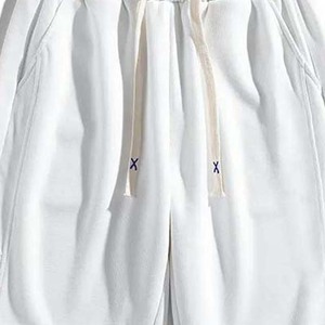 Pantalones cortos de algodón 100% orgánico para hombre, pantalones cortos de gimnasio informales para fitness, ejercicio, playa, pantalones cortos transpirables a la moda para correr, nuevos - Product Image 2