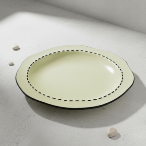 Assiette peu profonde en grès de qualité supérieure 3460890-20, 8 pouces - Product Image 4