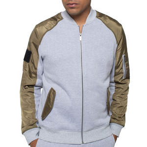 Blousons Streetwear Personnalisés à Broderie, Marque Privée, Manches Longues Décontractées, Coupe-Vent Fin en Polyester Silencieux, Faible MOQ, Style Bomber - Product Image 4