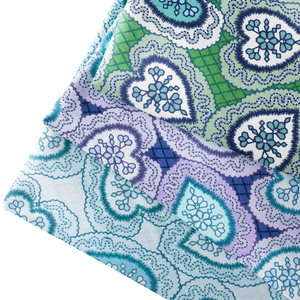 Muestra Gratuita de Tela Popelina de Algodón Peinado Ecológico Estampada Digitalmente Personalizada Estilo Años 80 para Camisas y Vestidos - Product Image 1