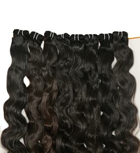Best Quality Raw Indian Virgin Remy <b>Hair</b> Bundles Wavy Body Wave Weft Light <b>Color</b> Dyed Human <b>Hair</b> <b>Extensions</b> No Shedding No - Product Image 6