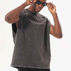 Débardeur de fitness personnalisé pour hommes, fabricant OEM, débardeur d'entraînement sans manches, tissu respirant pour marques et commandes en gros - Product Image 6