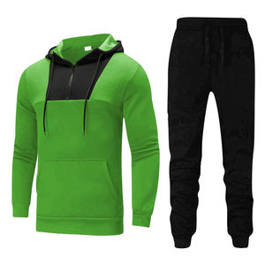 Nouvelle collection 2026 : Survêtement athlétique 2-en-1 pour homme, en polaire 100 % polyester, avec sweat à capuche et pantalon de jogging, idéal pour l'hiver - Product Image 5