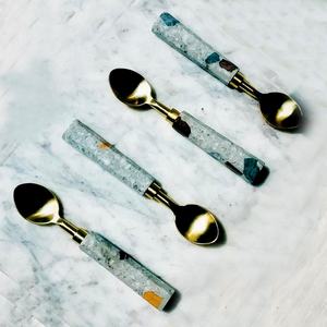 Juego de Cubiertos Ecológicos de Acero Inoxidable de la India, Personalizados y Directos de Fábrica, Cuchara, Tenedor y Cuchillo para Cena, Venta al Por Mayor, Regalos - Product Image 1