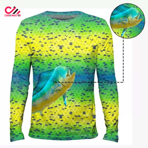 Camisetas de Pesca Sublimadas con Diseño Personalizado, Protección UV, Manga Larga, Transpirables, de Alta Calidad, Cómodas y Duraderas para Hombre - Product Image 3