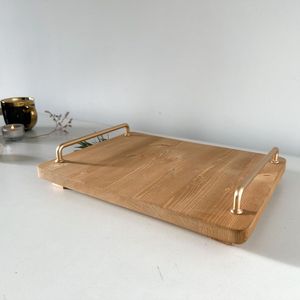 Bandeja de madera de diseño de calidad, bandeja de madera de mango, bandeja de madera de acacia, bandeja para servir, bandejas decorativas de madera a un precio mayorista muy bueno. - Product Image 1