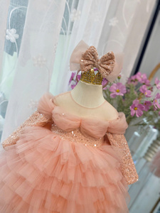 Robe longue pour filles, plusieurs options de couleurs, ODM/OEM, écologique, décontractée, à manches courtes, design halter, maille douce, sequins - Product Image 3