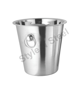 ถังไวน์สแตนเลสสีเงินโลโก้ที่กำหนดเองมีฉนวน - Product Image 1