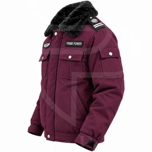 Veste de sécurité professionnelle avec poches pour badges sur la poitrine, uniforme de garde privé personnalisé, fournisseur OEM ODM, fournisseur B2B - Product Image 2