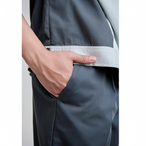 FMF T-shirt de travail pour homme en tissu TC anthracite, respirant, durable, confortable, infroissable, résistant aux déchirures, haute visibilité - Product Image 2