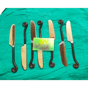 Ensemble de couverts en acier inoxydable avec manche en spirale argenté, cuillère, fourchette, couteau, vaisselle, vente en gros, personnalisable, pour fêtes, dîners, décorations de cuisine - Product Image 6