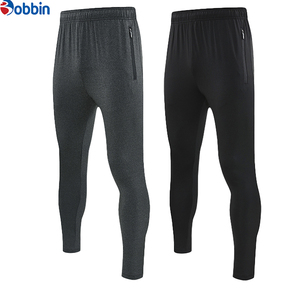High Quality Men's Straight Jogger Pants Elastic Waist 100% Cotton Fleece Lining Quick Dry Outdoor Workout Gym Running Sport - Product Image 4