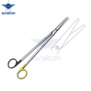 Tijeras Nelson-Metzenbaum de 23 cm / 9 Pulgadas, Rectas, con Una Hoja Serrada, Super Cut TC, Tijeras Quirúrgicas - Product Image 5