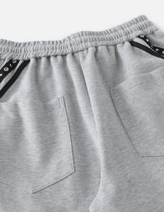 Pantalones Deportivos Holgados Tipo Barrel para Mujer, con Estampado de Estrellas y Rayas, Pierna Ancha, Cintura Elástica, Estilo Y2K, Unisex - Product Image 6
