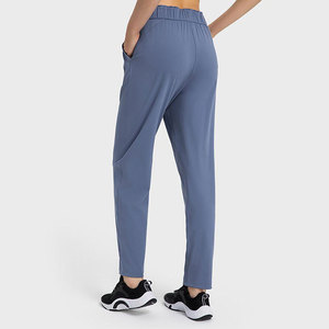 Pantalon évasé Wearpex automne, sensation de douceur, séchage rapide, décontracté, pour yoga, en molleton 100 % coton pour femme, avec cordon de serrage - Product Image 5