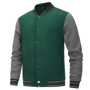 Men's Premium Quality Varsity Jacket for <b>Winter</b> Breathable Waterproof Quick Dry Stand Collar High Street Style Puffer Jacket - Product Image 2
