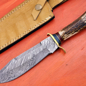 Couteau de chasse pour le camping en plein air, couteau de survie à lame fixe en acier inoxydable avec poignée ergonomique pour la randonnée, la pêche et le bushcraft - Product Image 5