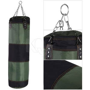 Saco de Boxeo Estilo Torneo para Entrenamiento de Boxeo y Kickboxing con Material Resistente y Soporte de Suspensión Confiable - Product Image 3