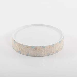 Wholesale Modern Capiz Shell <b>Cake</b> <b>Stands</b> for Events Round Chocolate Serving Trays for Ramadan Eid Holiday - Product Image 3