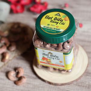 Noix de cajou grillées de qualité supérieure, biologiques, non décortiquées, du Vietnam, W180, 500g, pot carré, saveur beurrée et salée, vente en gros, usine - Product Image 3