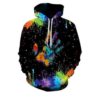 Sweat à capuche personnalisé en polaire polyester 350 GSM pour homme, pull épais et chaud pour l'hiver, streetwear de haute qualité, marque de renom - Product Image 1