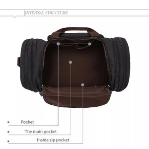 Bolsas de lona al por mayor de gran capacidad, bolsas de lona de primera calidad para hombres y mujeres, fabricante con suministro a granel, elegantes y de calidad. - Product Image 6