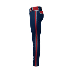 Pantalon de baseball athlétique fabriqué avec un matériau durable, une structure flexible, une taille confortable et une finition soignée. - Product Image 4