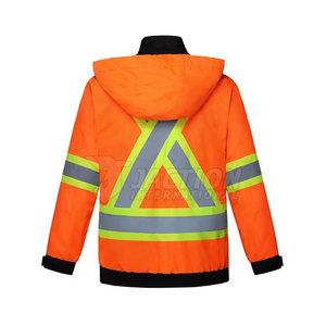Veste de sécurité pour travaux de construction, design personnalisé, respirante et confortable - Product Image 3