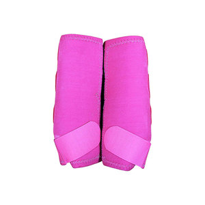รองเท้าบูทสำหรับขาสัตว์ลายม้า พร้อมสายรัดปรับได้ ผลิตจากผ้าไมโครไฟเบอร์ ช่วยรองรับและป้องกัน - Product Image 5