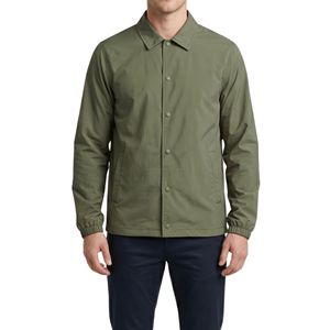Organic Moss Green Forest Coach <b>Jacket</b> Foliage All Over <b>Camo</b> Jungle Concealment Streetwear Style Coach <b>Jackets</b> - Product Image 6