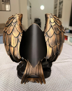 Porte-bouteille vintage en bronze en forme d'aigle, support original en résine pour bouteille, pour bar, décoration de table à domicile, figurine - Product Image 5