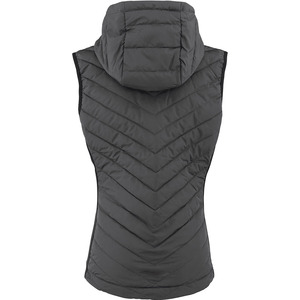Gilet d'hiver simple pour femme 2026, personnalisé, de haute qualité, matelassé avec fermeture éclair et col montant, rembourré en coton, vente en gros, vêtement d'extérieur - Product Image 2
