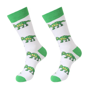 ถุงเท้าเด็กแบบยาว ผ้าฝ้ายหนานุ่ม สีสันสดใส ใส่สบายสำหรับฤดูหนาวและใช้ได้ทุกวัน - Product Image 2