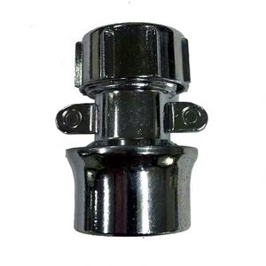 Conector Rápido de Zinc con Tope para Manguera de 1/2 Pulgada - Uso en Riego de Jardín al Aire Libre - Product Image 1