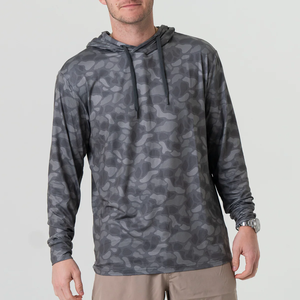 Sudadera Ligera con Protección Solar UPF 50, de Secado Rápido, Talla Grande, con Estampado de Camuflaje, Sublimación, Poliéster y Elastano, Manga Larga, Personalizable, para Pesca, para Adultos - Product Image 2