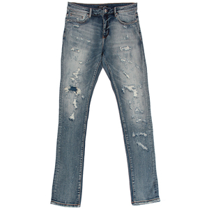 Pantalon en jean déchiré de marque pour homme en tissu doux et respirant, jean déchiré de haute qualité pour homme - Product Image 5
