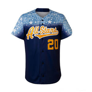 Uniformes d'équipe de baseball pour hommes, conception personnalisée, fournisseur en gros - Product Image 2