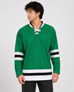 Diseño y Fabricación de Conjuntos de Camiseta y Pantalones de Hockey sobre Hielo a Precio de Mayoreo, Uniforme de Hockey sobre Hielo, el Mejor Estilo, a la Moda, Precio Económico - Product Image 1