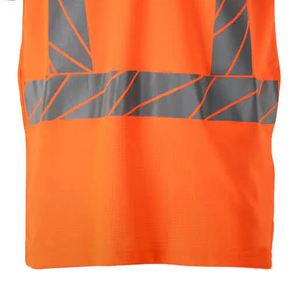 Chemise de travail haute visibilité pour hommes et femmes, jaune marine, réfléchissante, respirante, de haute qualité, imprimée - Product Image 6