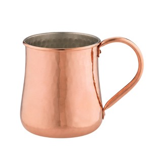 Tasses à Moscow Mule en cuivre martelé pur, fabriquées à la main, de qualité supérieure – Tasses à bière et à cocktails en cuivre massif pour la restauration et les coffrets cadeaux de luxe - Product Image 1