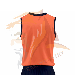 Vêtements de sport personnalisés en gros, uniformes de volley-ball, créez votre propre design, uniformes de volley-ball pour hommes en sublimation 100% polyester - Product Image 6