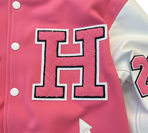 Chaqueta de Béisbol Retro Extra Grande para Hombre, Estilo Urbano Vintage, Chaquetas Varsity Unisex de Alta Calidad con Parches Bordados Personalizados - Product Image 2