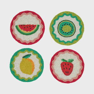 Sous-verres perlés et tapis de table perlés – Nos meilleures ventes de sous-verres perlés pour verres et tasses - Product Image 1