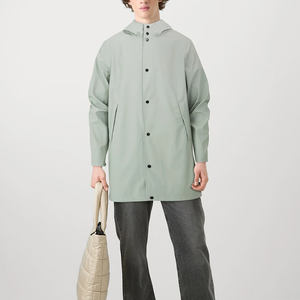 Ropa de abrigo impermeable para hombre, chaqueta ligera a prueba de viento, longitud media, para uso al aire libre en primavera y otoño - Product Image 2